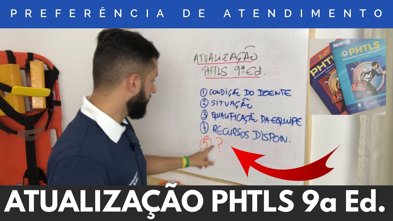ATUALIZAÇÃO PHTLS 9a Ed. OS 5 ELEMENTOS QUE PODEM MUDAR UMA PREFERÊNCIA DE ATENDIMENTO