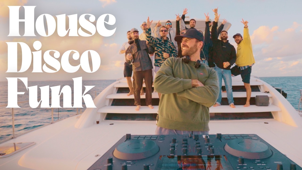Feel-Good Disco Funk House Mix on a Catamaran by ED