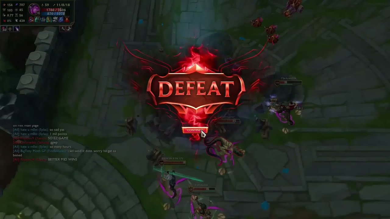 Finally Demoted to Gold 1