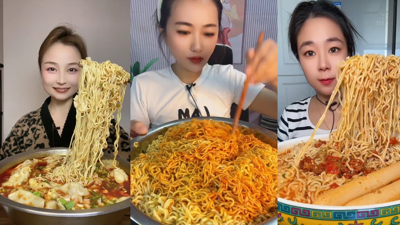 [ MUKBANG ASMR ] Ep 19 Massive Fire Noodles Challenge!! 🔥 | No Talking ASMR Eating Show 