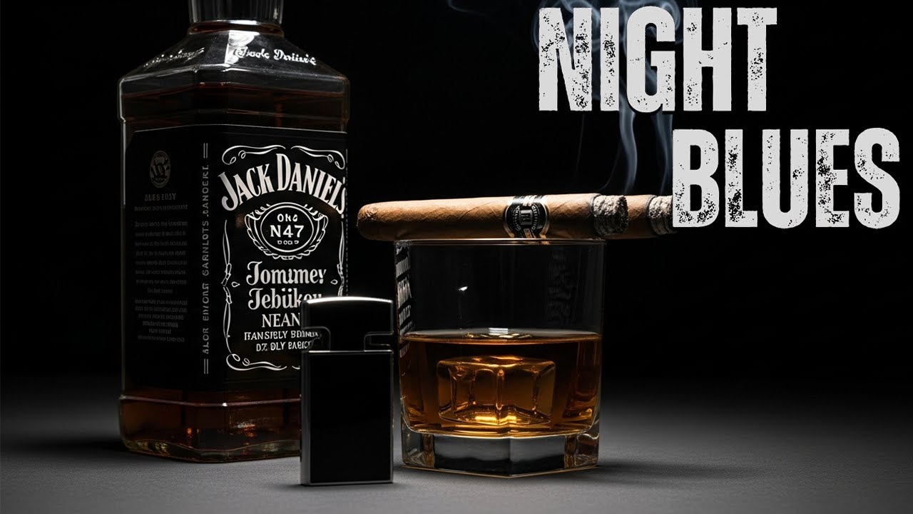 【Deep Night Blues】Moody Blues – Whiskey Guitar & Chill Vibes