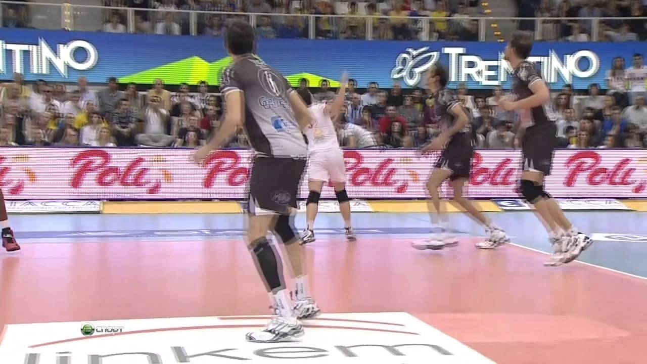 Trentino - Piacenza 25.04.2013 Serie A1 final first match