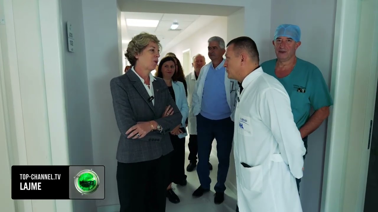 Top Channel/ Spitali i ri n&euml; Lezh&euml;, Ministrja e Sh&euml;ndet&euml;sis&euml; inspekton nd&euml;rtes&euml;n e transformuar