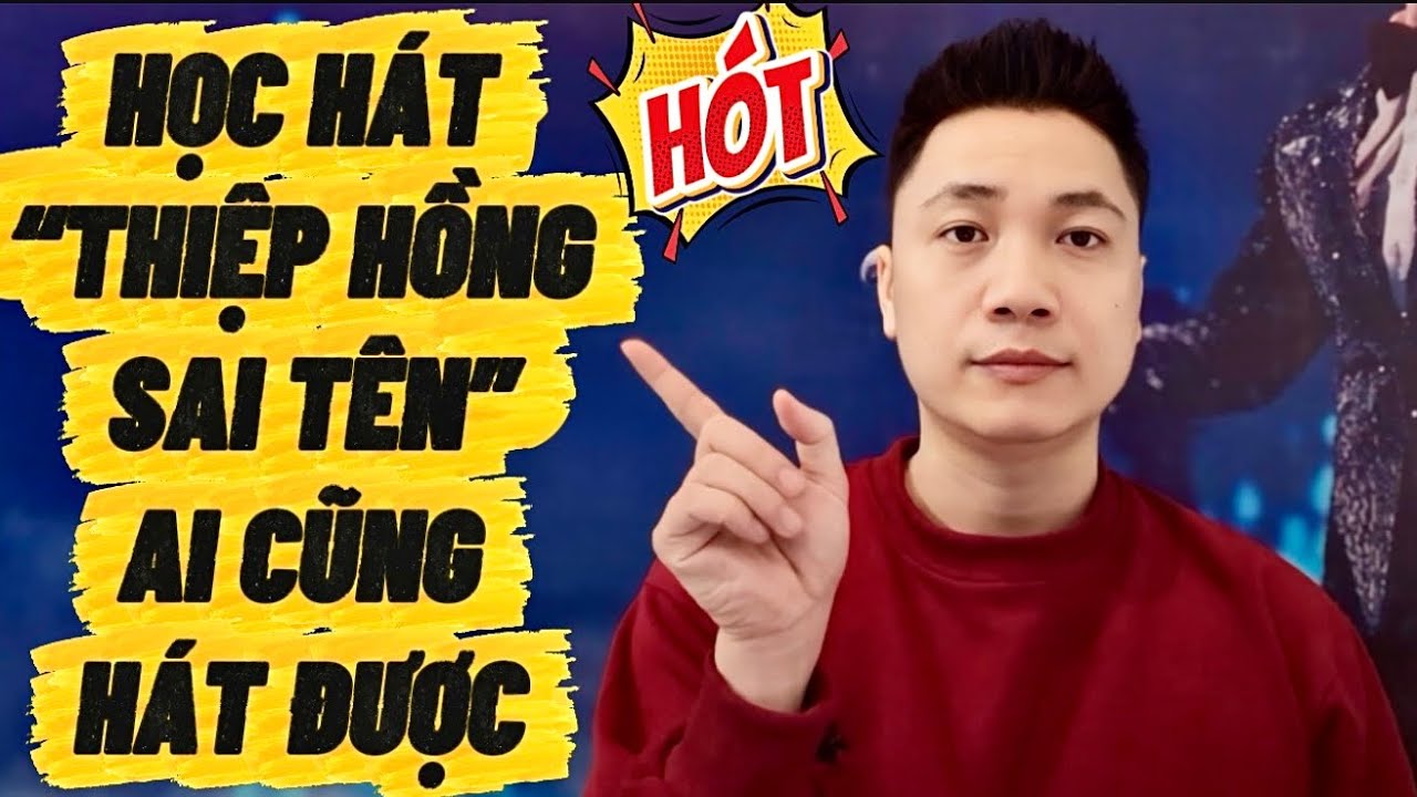Học hát “Thiệp Hồng Sai Tên” Ai cũng hát được ,st Lương Gia Hùng ,Nguyễn Thành Đạt | Thanh Trình 