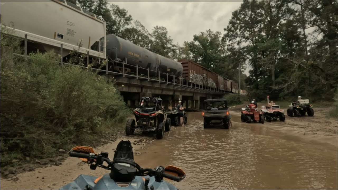 Burdens Creek Labor Day Weekend 2025. Honda Down!