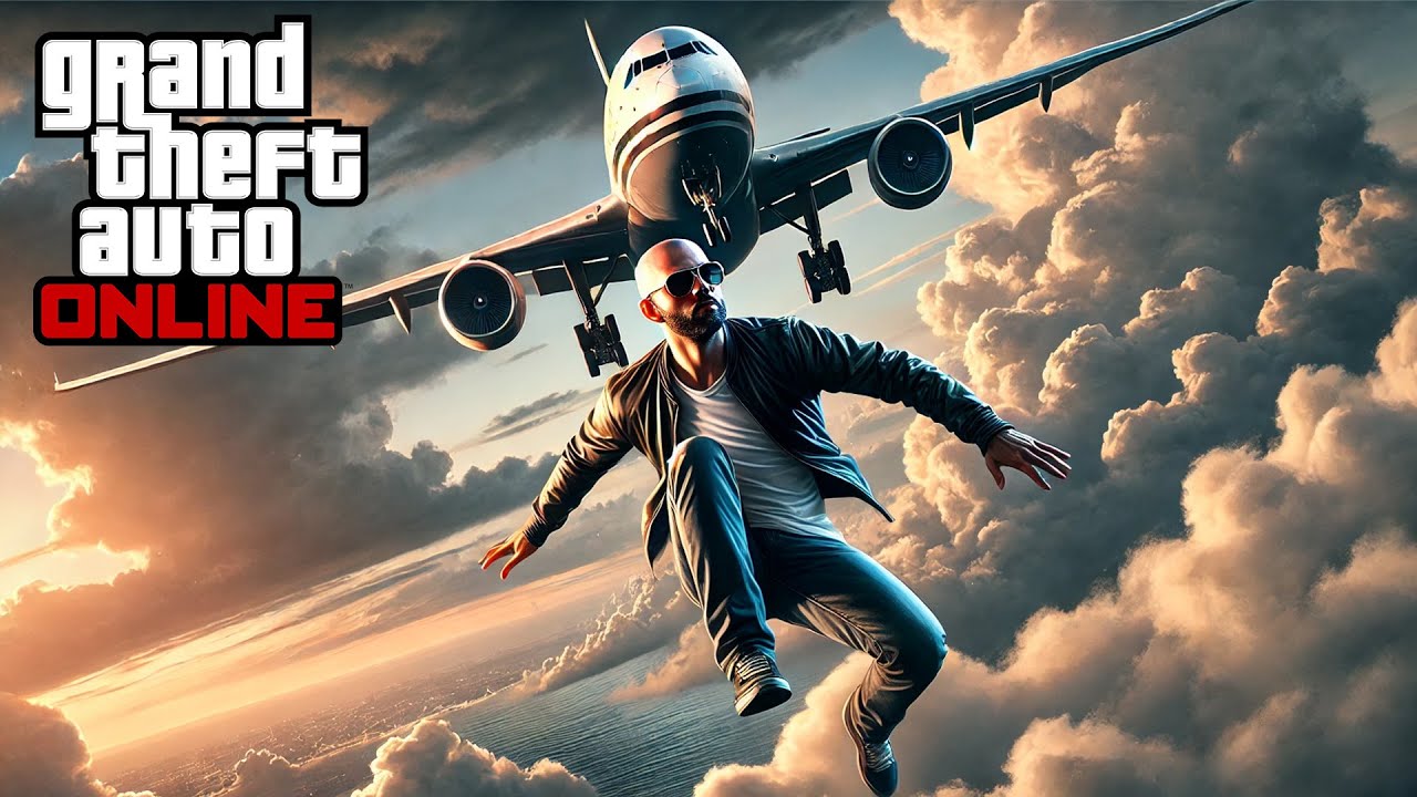 Atterrare su un aereo in volo - GTA Online E58