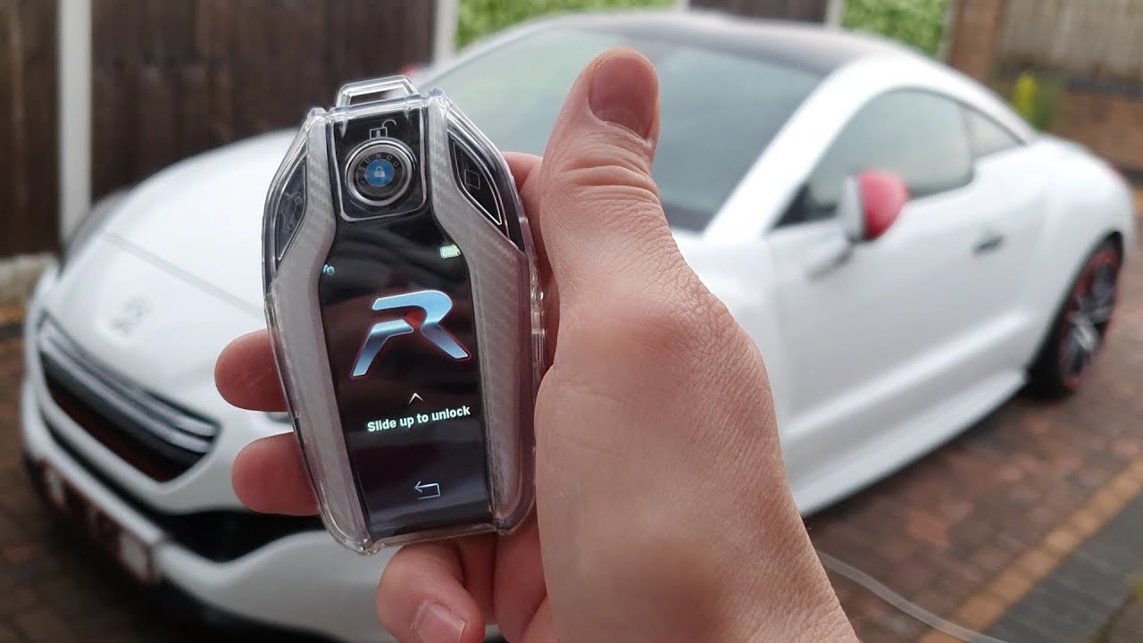 Peugeot RCZ R Smart LCD Touchscreen Display Key Upgrade / Modification