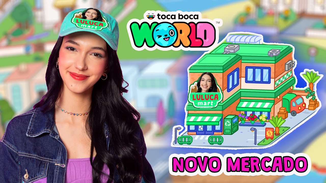 AGORA TEMOS O NOVO MERCADO DO TOCA LIFE WORLD | Família Luluca