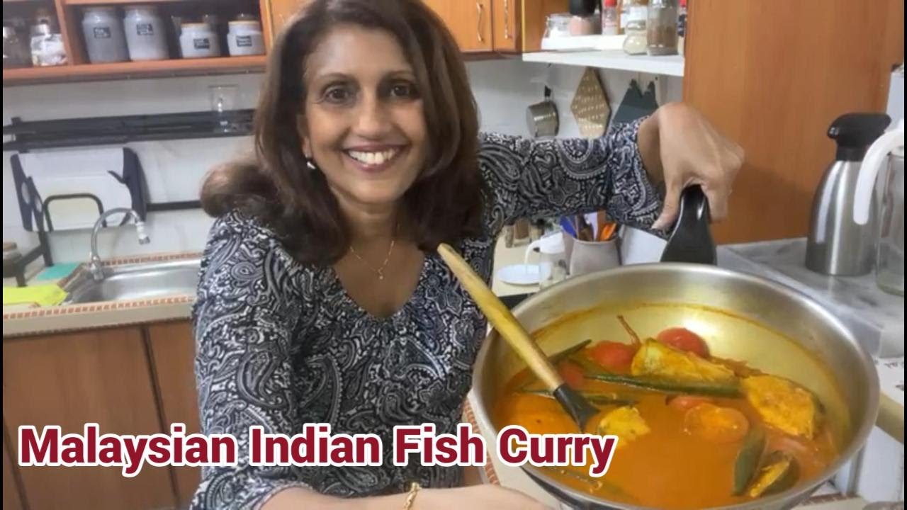 Traditional Malaysian South Indian Fish Curry
