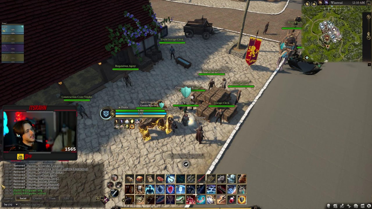 Ashes of Creation Early Access | ENDGAME PUMPING! | DustyWhy on Twitch