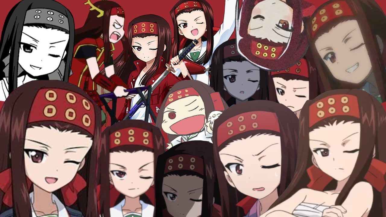 Girls und Panzer Ep 1-12 but only every time Saemonza is on screen