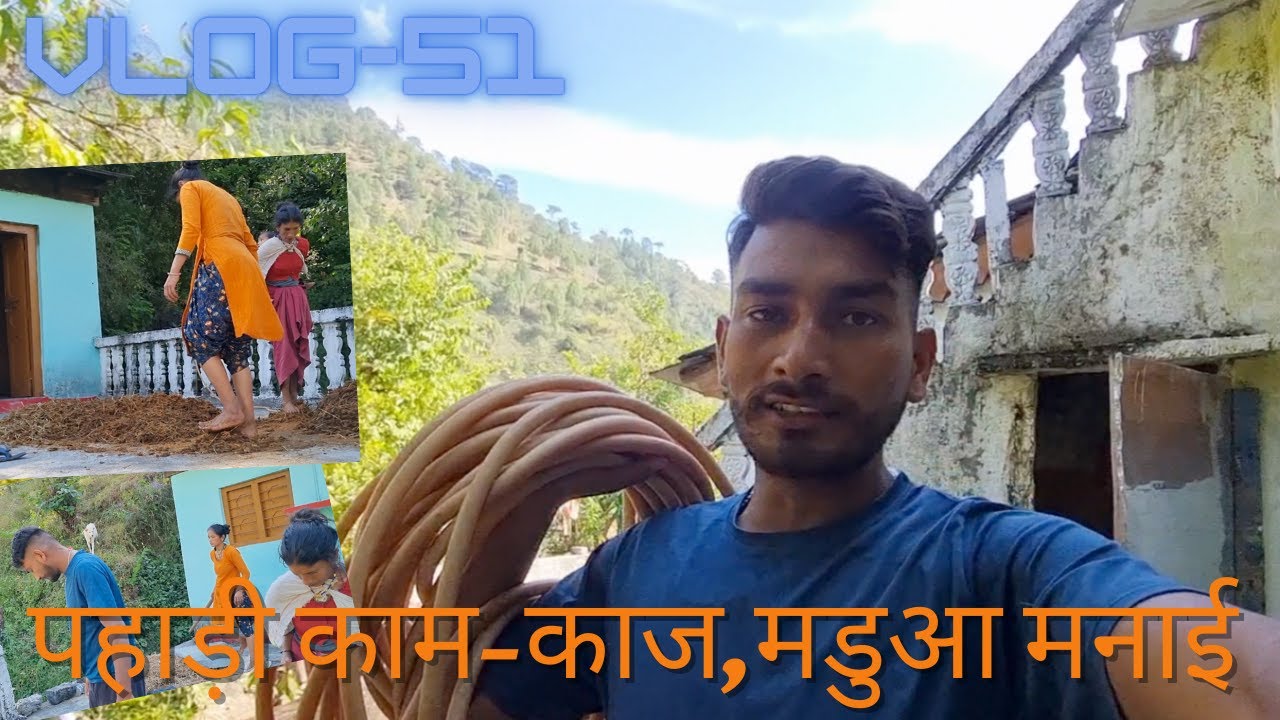 Uttarakhand Village lifestyle || मडुआ मनाई || Organic Farming || Sunday specials || Bharat Gariya