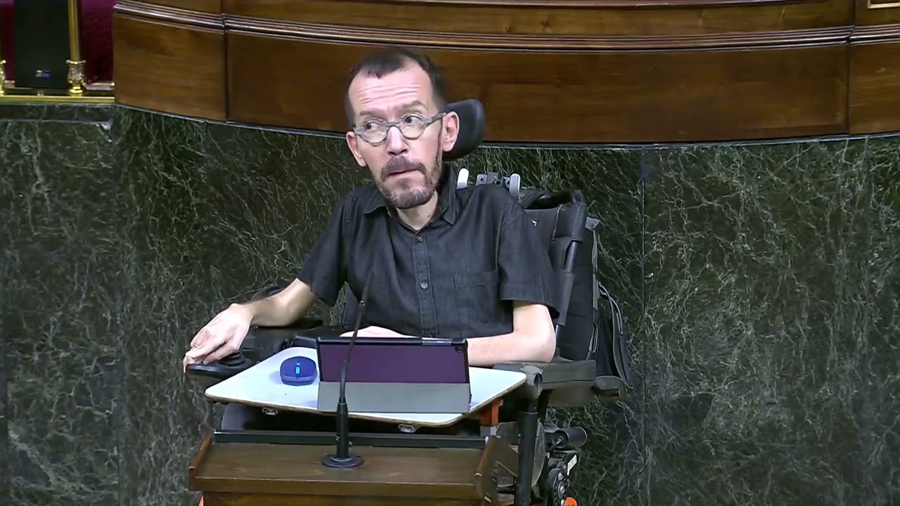 Bronca en el Congreso tras aludir Echenique a la 