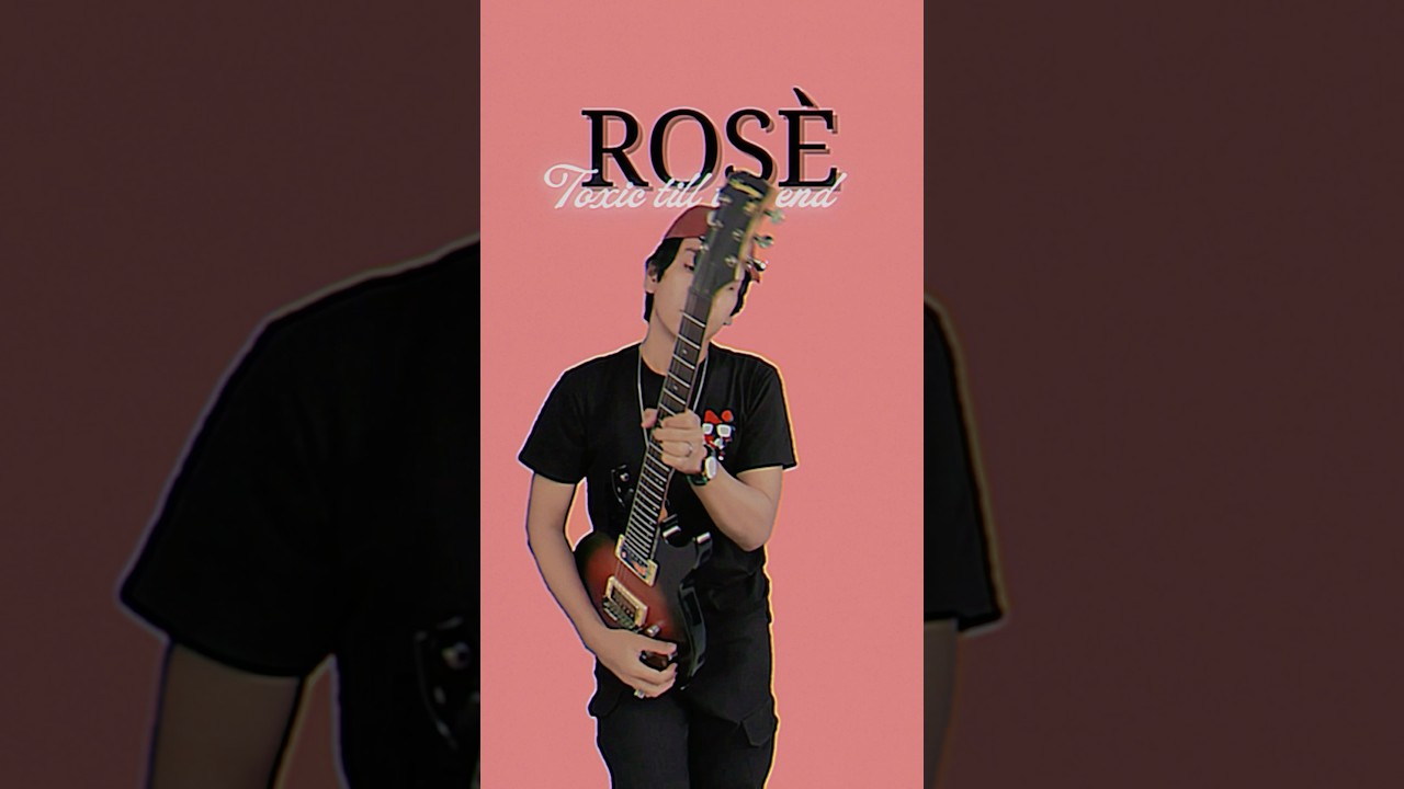 ROSE - POP PUNK VERSION ‼️#toxictilltheend #poppunkversion #poppunk #ros&eacute; #rose