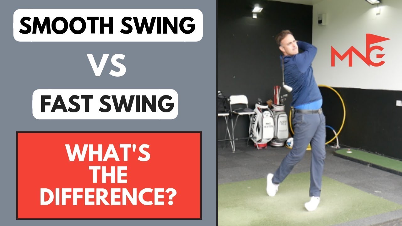 Golf Swing Test - Fast Swing VS Smooth Swing - Whats The Difference?