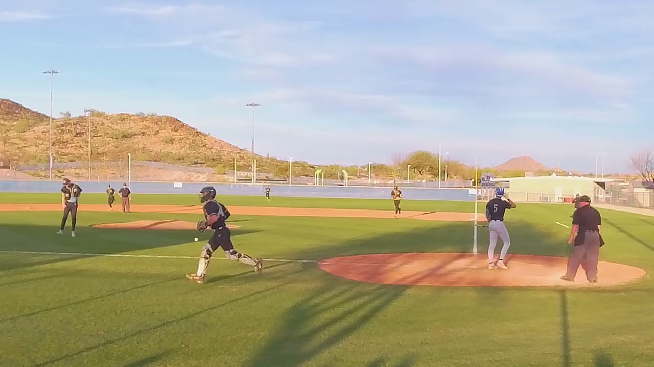 2.27.26 - Chandler HS Varsity vs Sandra Day O'Conner - Paxton Pitching - First Base - 02