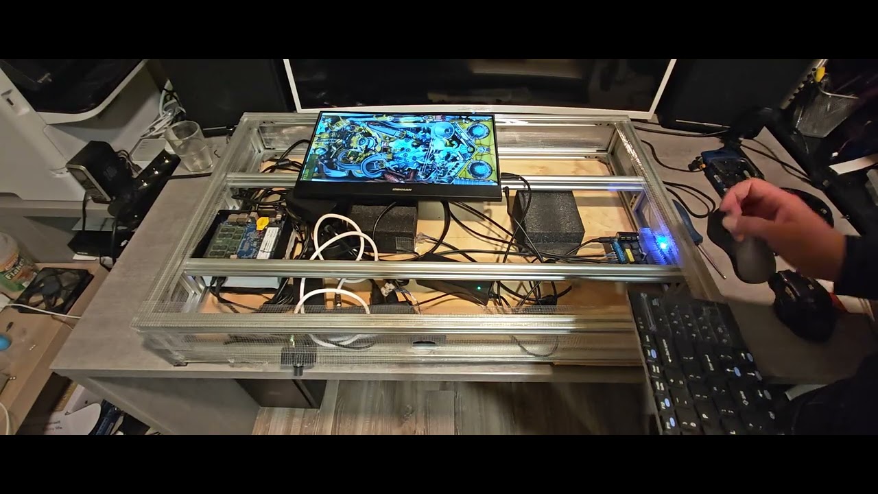 Coktail table first sound test and warming
