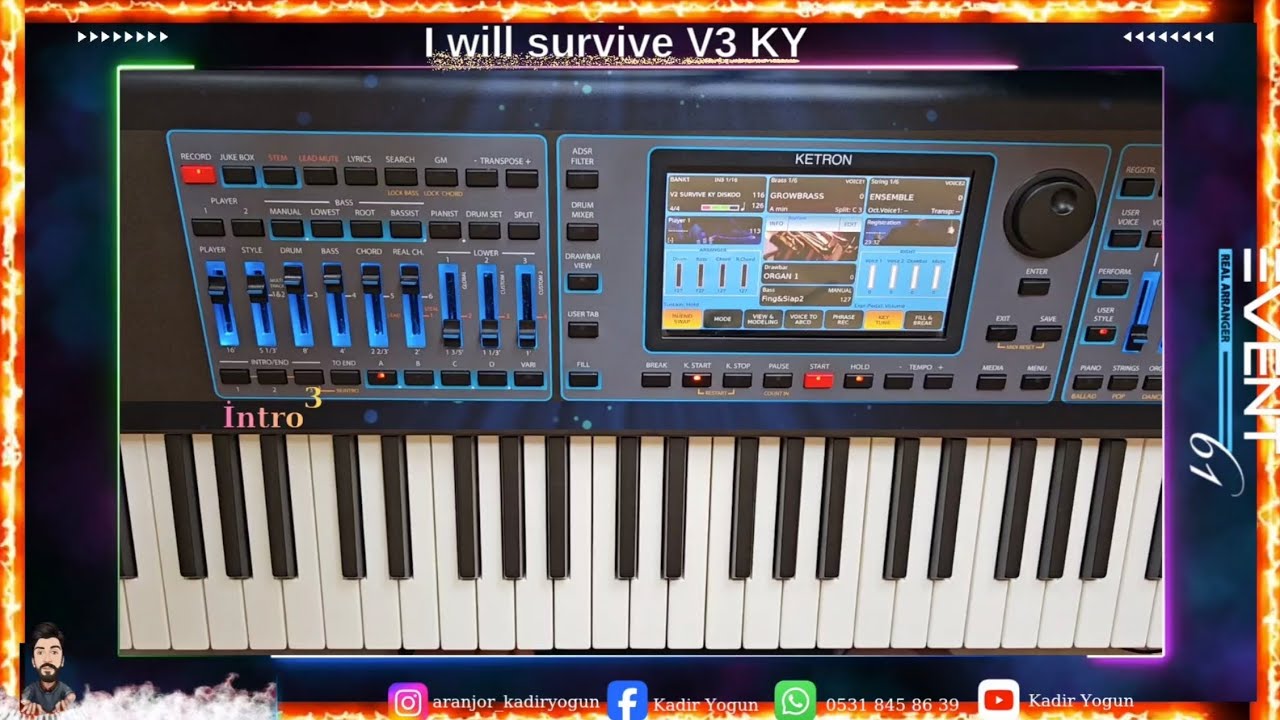 Ketron Event Türkiye I Will Survive V3 KY
