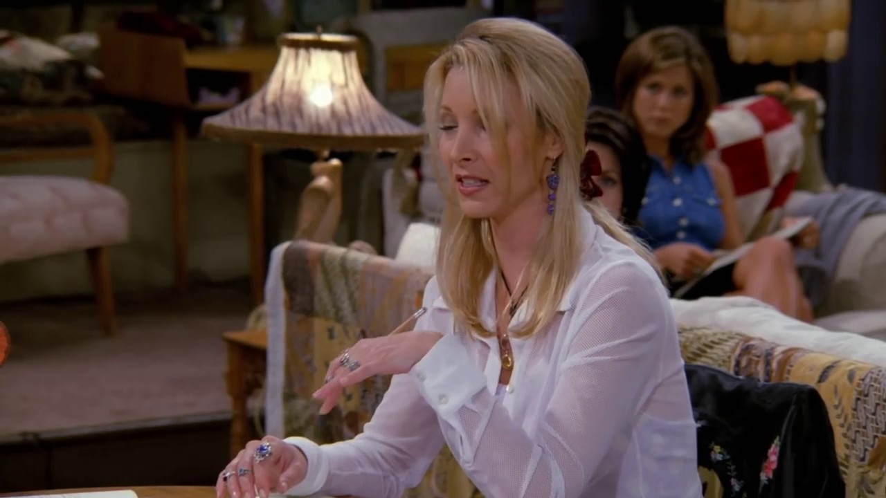 Flat Earth : Friends -  Phoebe and Evolution