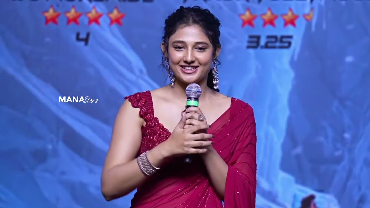 Actress Ritika Nayak Speech @ Mirai Movie Success Meet