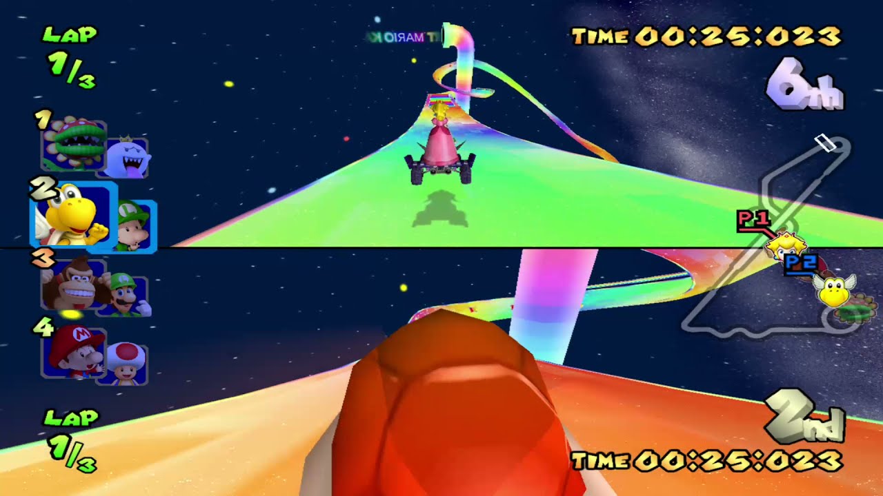 Mario Kart Double Dash - #076 Special Cup (Mirror) - 2 Players