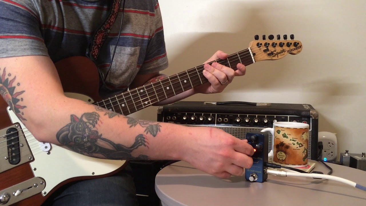 One Control Prussian Blue Reverb | Telecaster