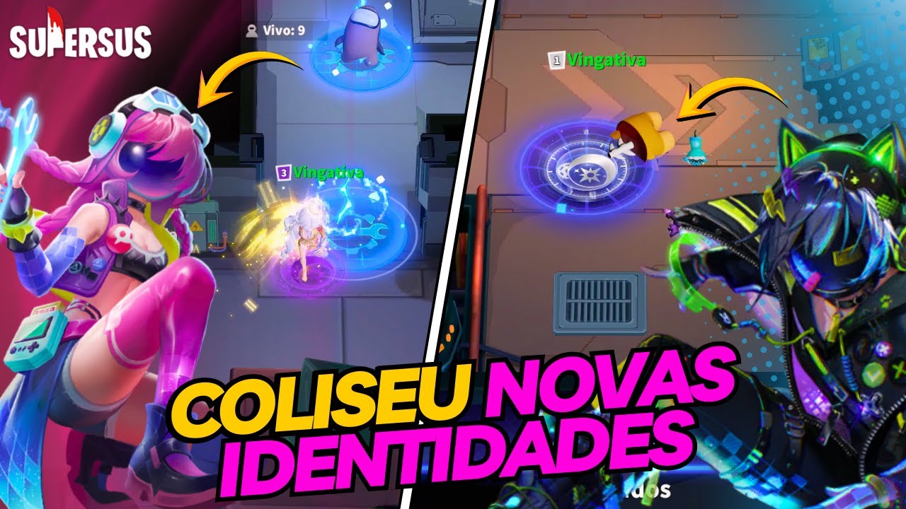 CHEGOU! BRUXO E ENGENHEIRO NO COLISEU no Super sus - Quem é o Impostor?