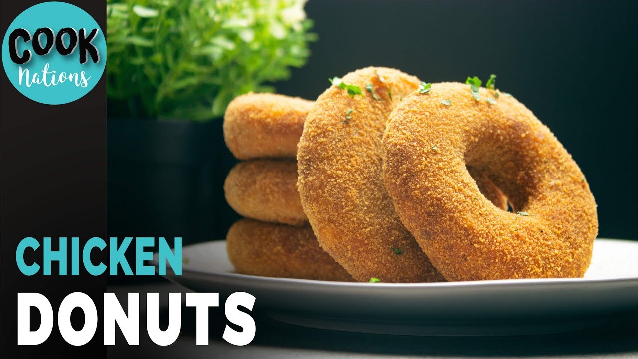 Chicken Donuts | Potato Donut | Doughnut Recipe | Spicy Donuts