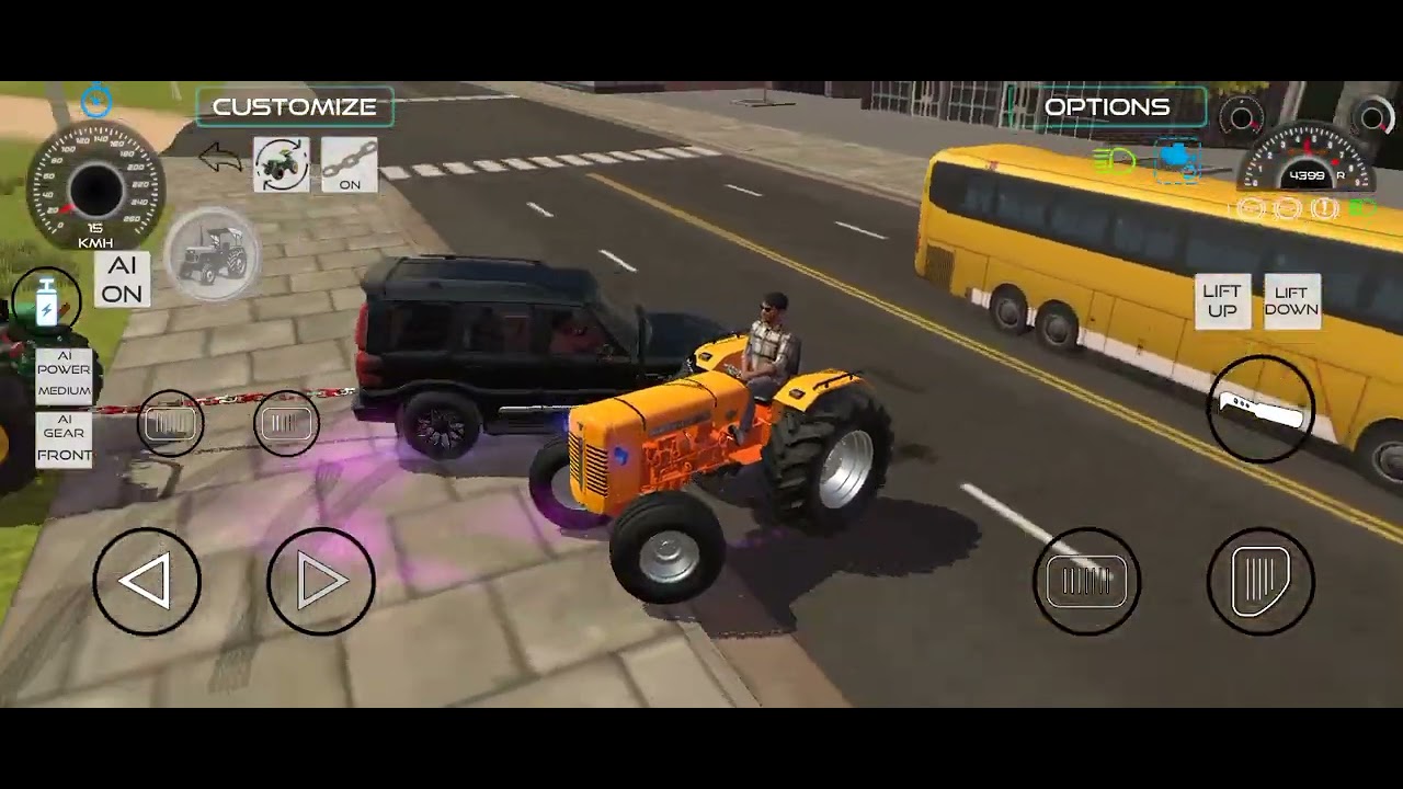 Black scorpio aur vs John Deere 5710 aur Macy 241