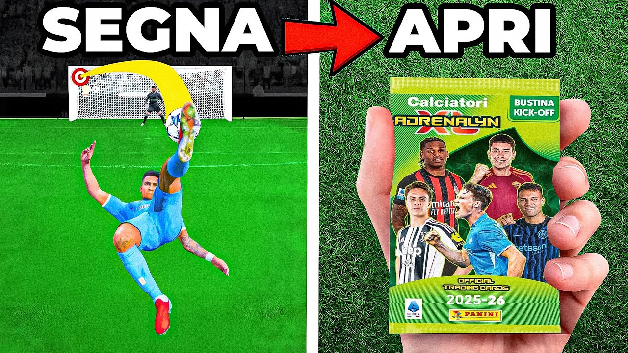 1 Goal = 1 Pacchetto Carte Serie A