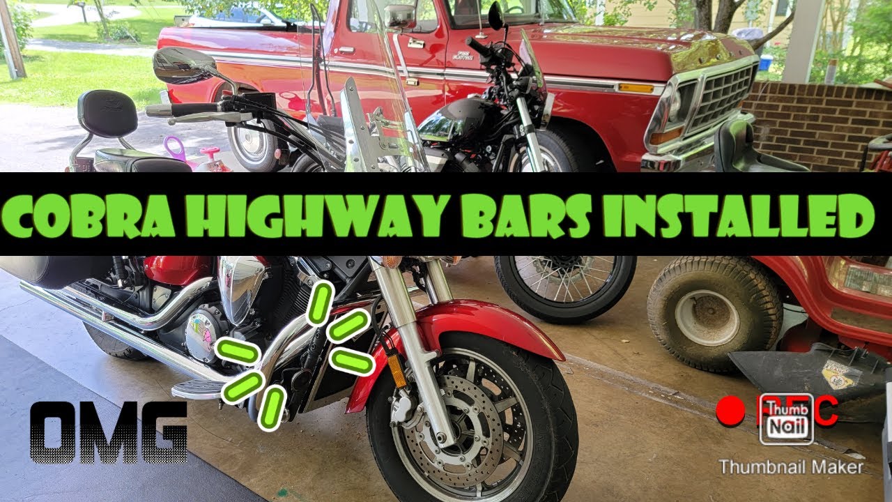 Cobra Highway Bars Vstar1300 Yamaha