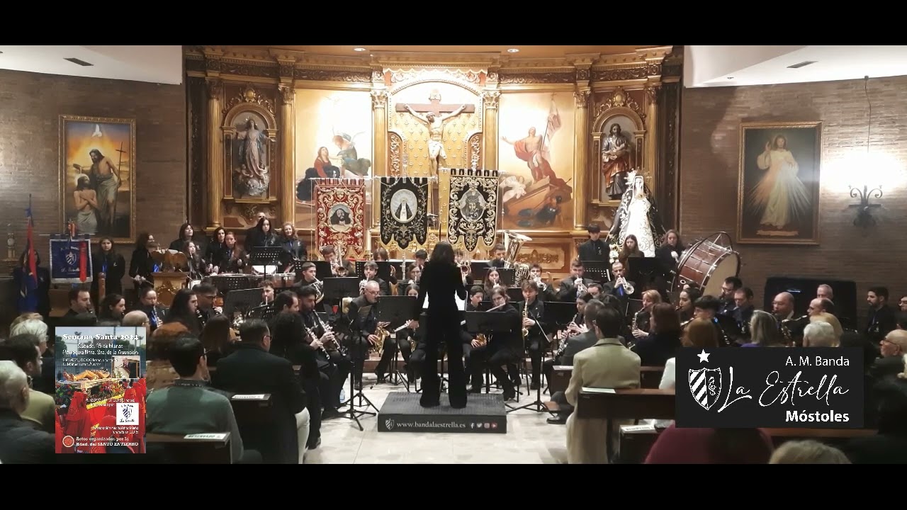 LÁGRIMAS DE PASIÓN Marcha de procesión. Reyes Jesús Jiménez Martínez. Instrum.Juan de Dios Palacios.