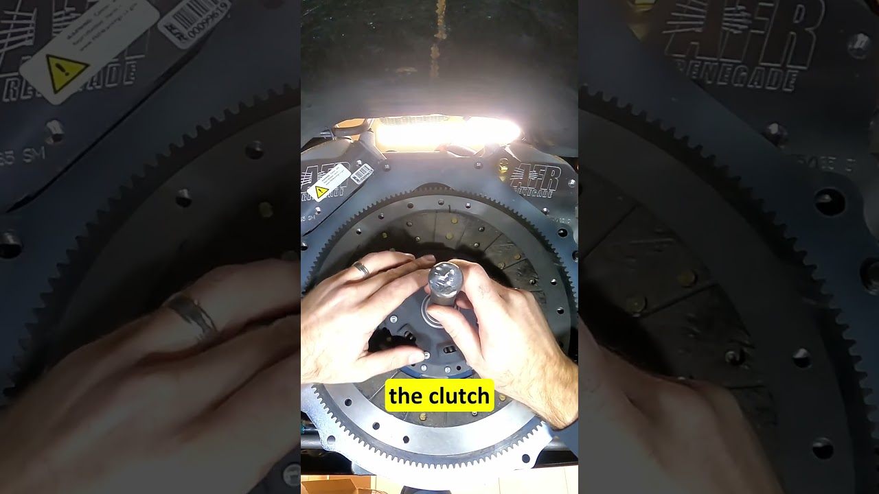 Clutch Install on Ford Engine