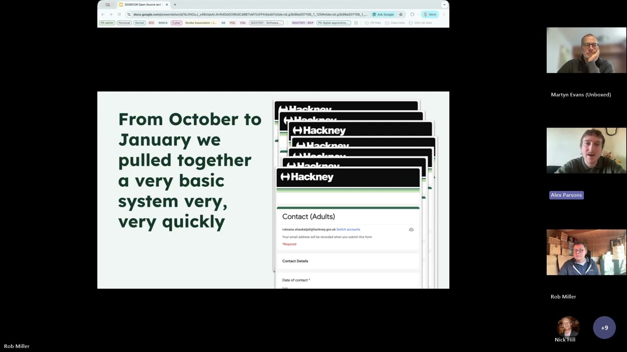 Open Source Adult Social Care at Hackney Council