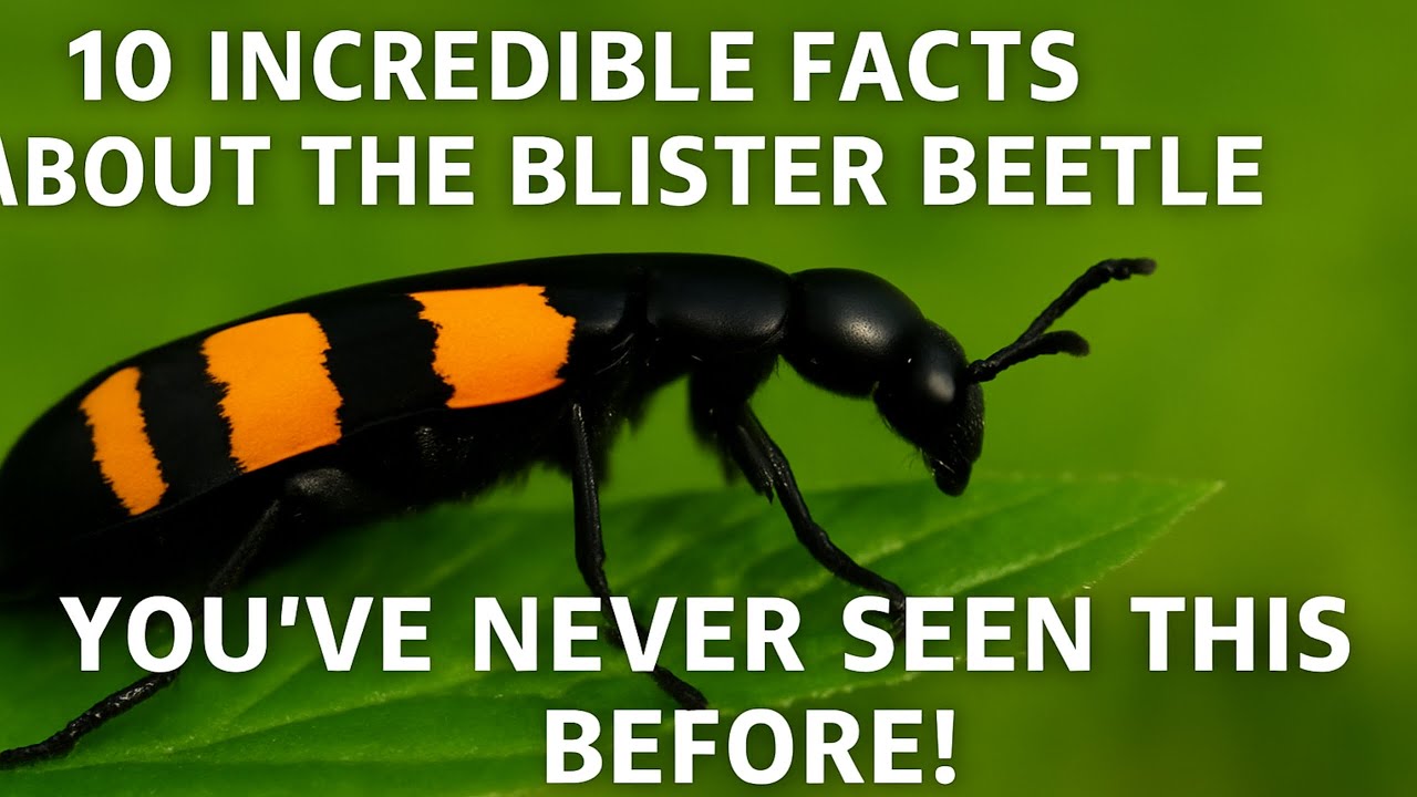 10 Shocking Facts About the Blister Beetle – Nature’s Toxic Beauty!
