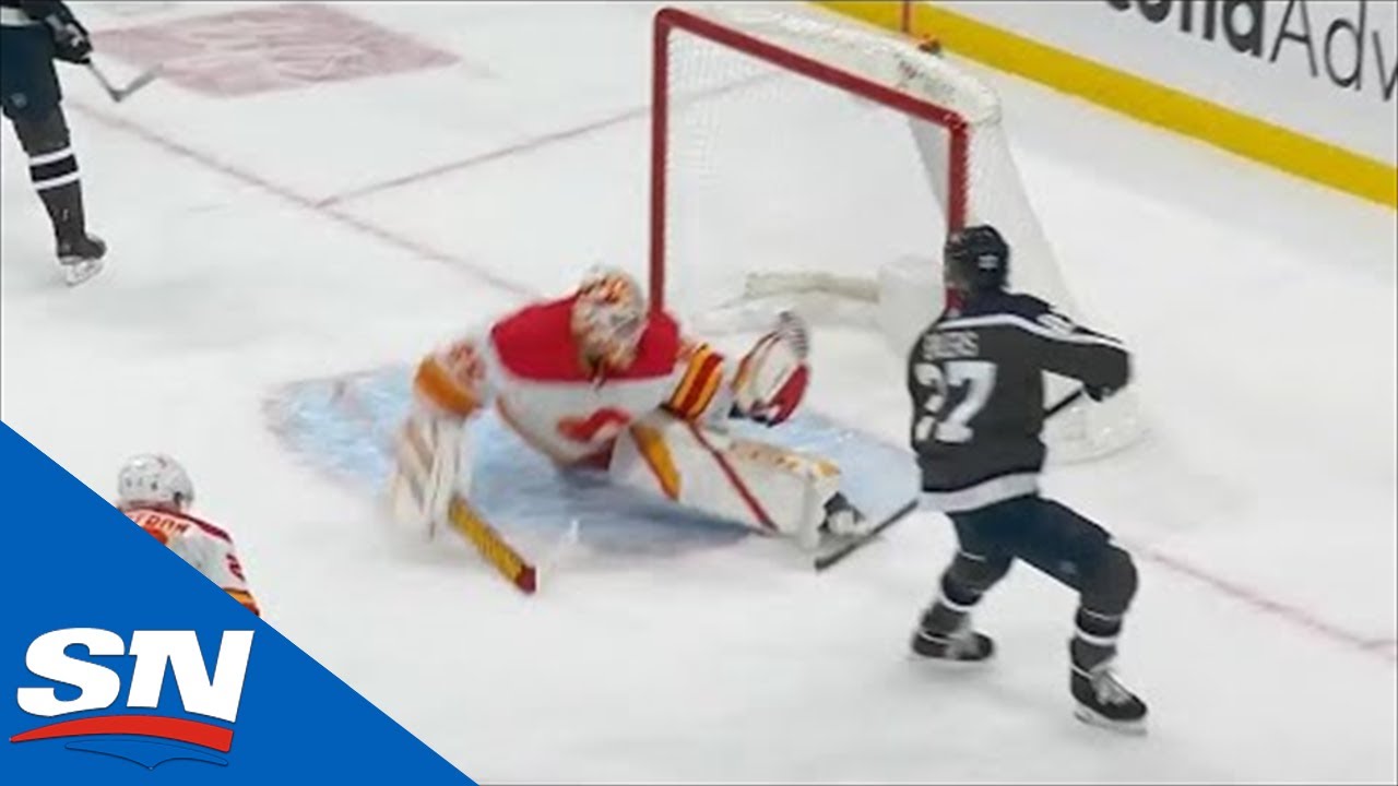 Jacob Markstrom Stretches Out To Rob Nikolaj Ehlers On A 2-on-0 With Glove