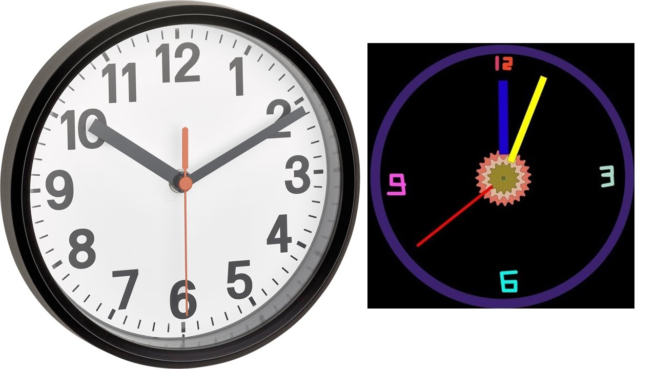 How To Create Clock (Animated) In Algodoo | Tutorial 7