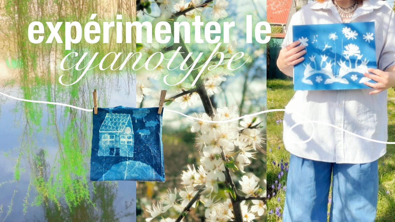 Rendre mes cyanotypes plus uniques🌞