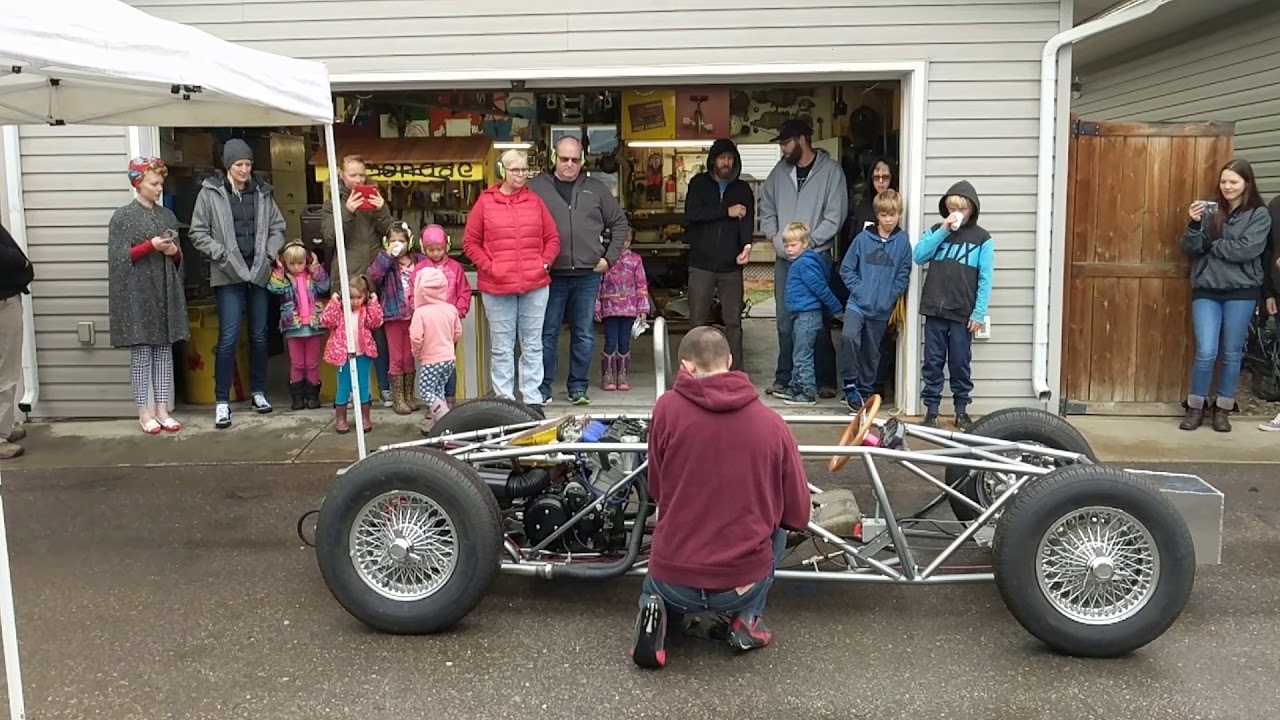 Ferrari F1 car first start