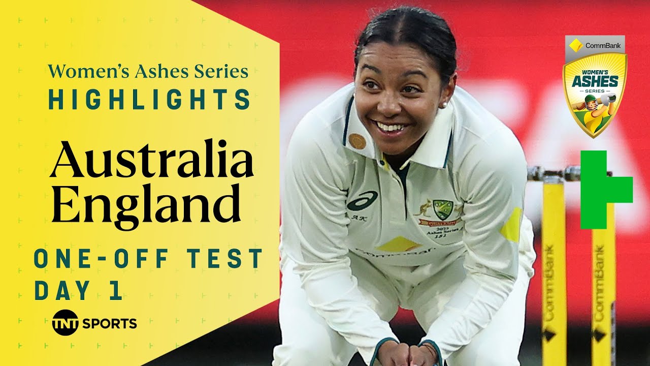 Women's Ashes: Australia vs England One-off Test (Day 1) 🏏 | TNT Cricket Highlights