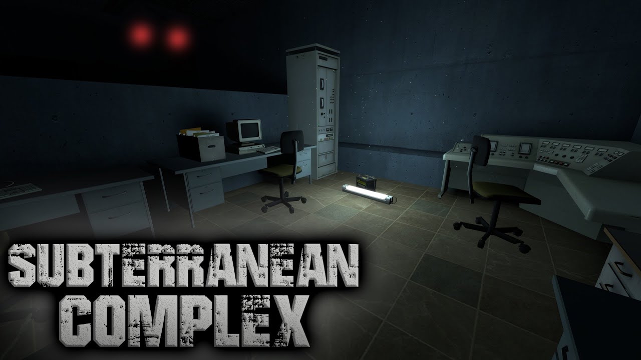 GMOD VR: Exploring gm_Subterranean_Complex (Quietly Left Behind)