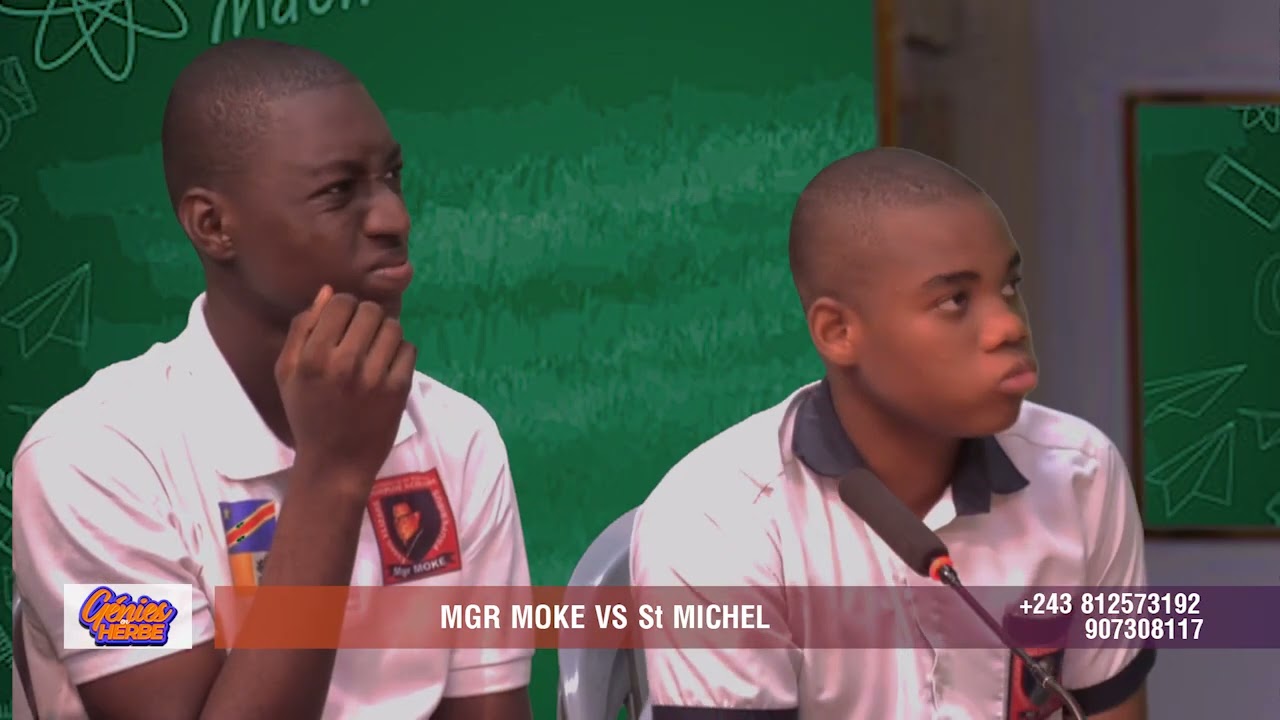 Concours provincial des génies en herbe : Mgr Moke vs St Michel