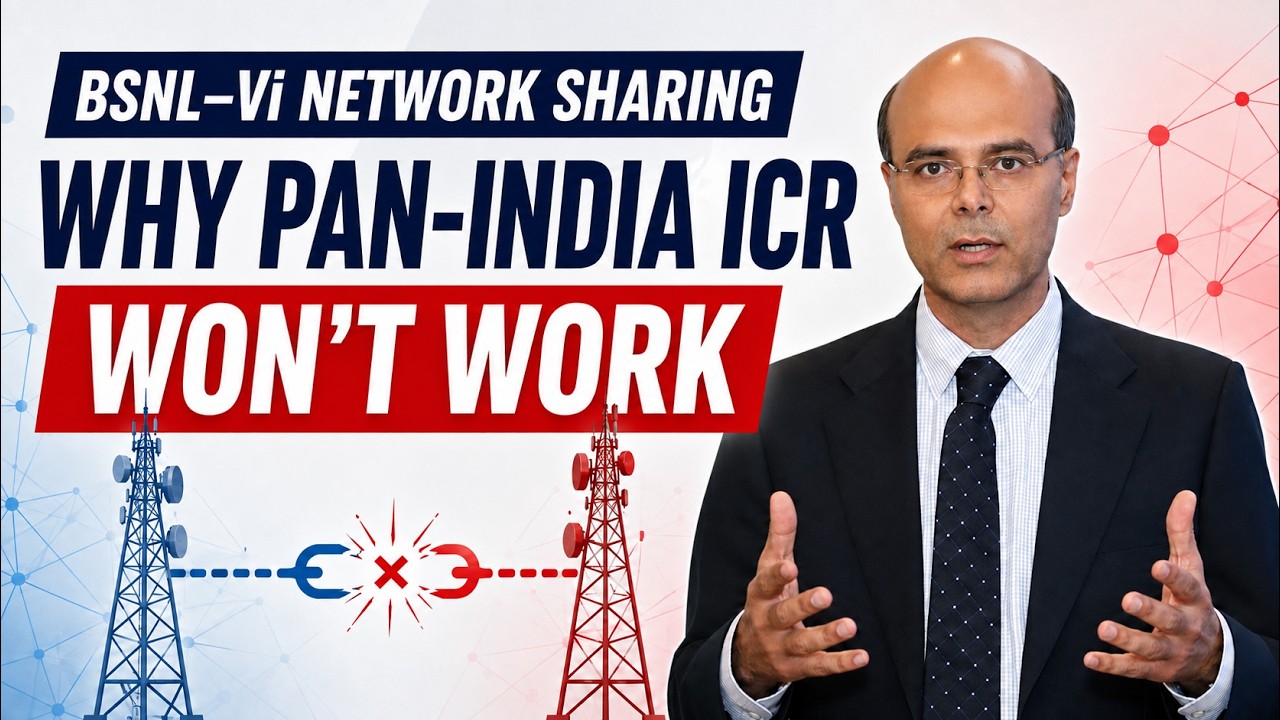 BSNL&ndash;Vi Network Sharing: Why Pan-India ICR Won&rsquo;t Work | The Tariff Arbitrage Trap