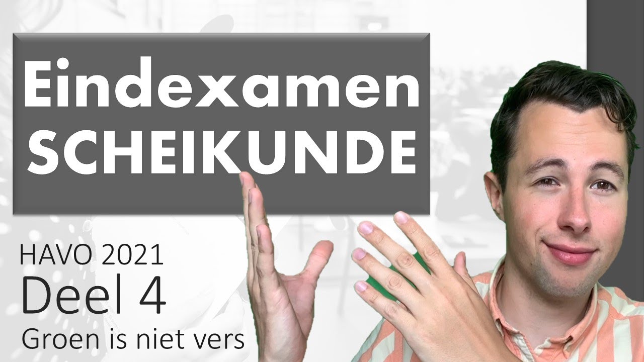 Scheikunde Eindexamen Oefenen + Tips (Havo Deel 4)