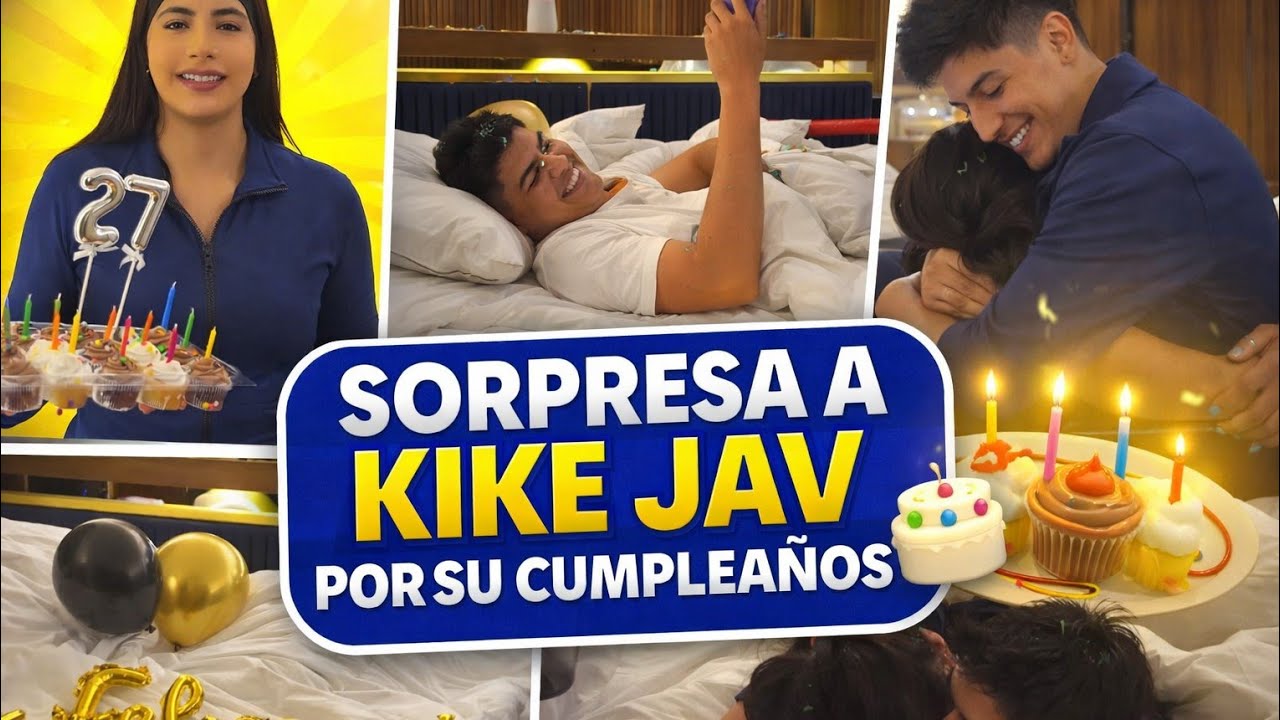 Tami Rivera VIAJA a los ESTADOS UNIDOS para darle una SORPRESA a Kike Jav por su CUMPLEA&Ntilde;OS 