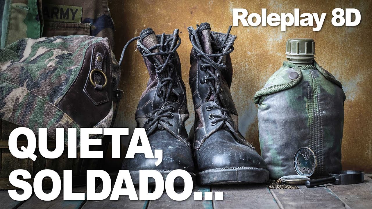 Jefe MILITAR te CASTIGA | Roleplay 8D | Best ASMR Ever