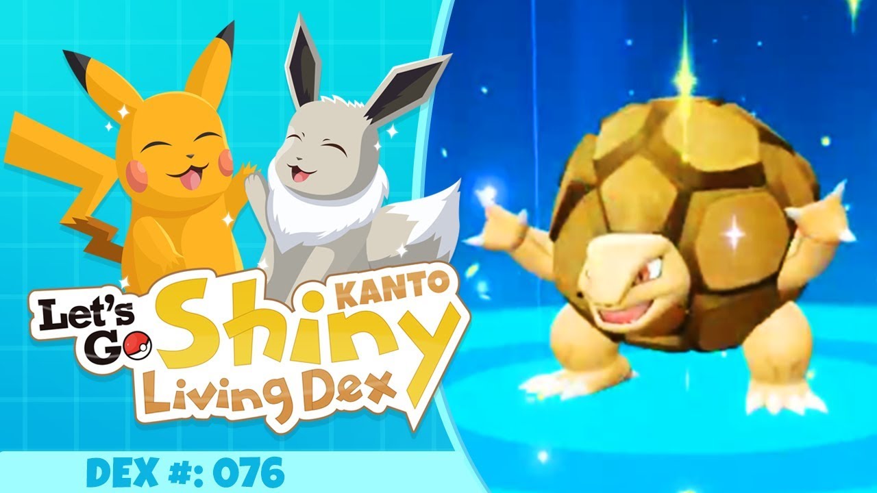 MY SHINY GRAVELER EVOLVED INTO SHINY GOLEM!! | Pokemon Let's GO Pikachu and Eevee!