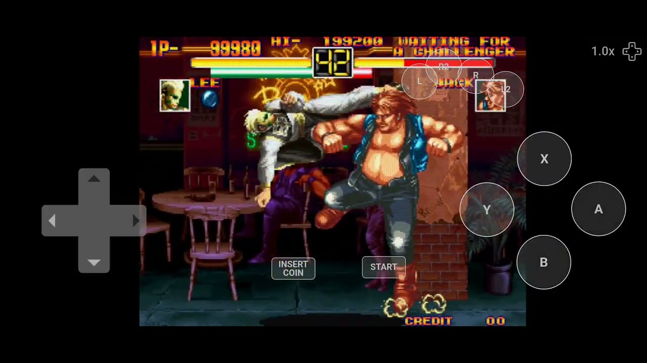 Art of fighting Lee Pai Long 1P Mode