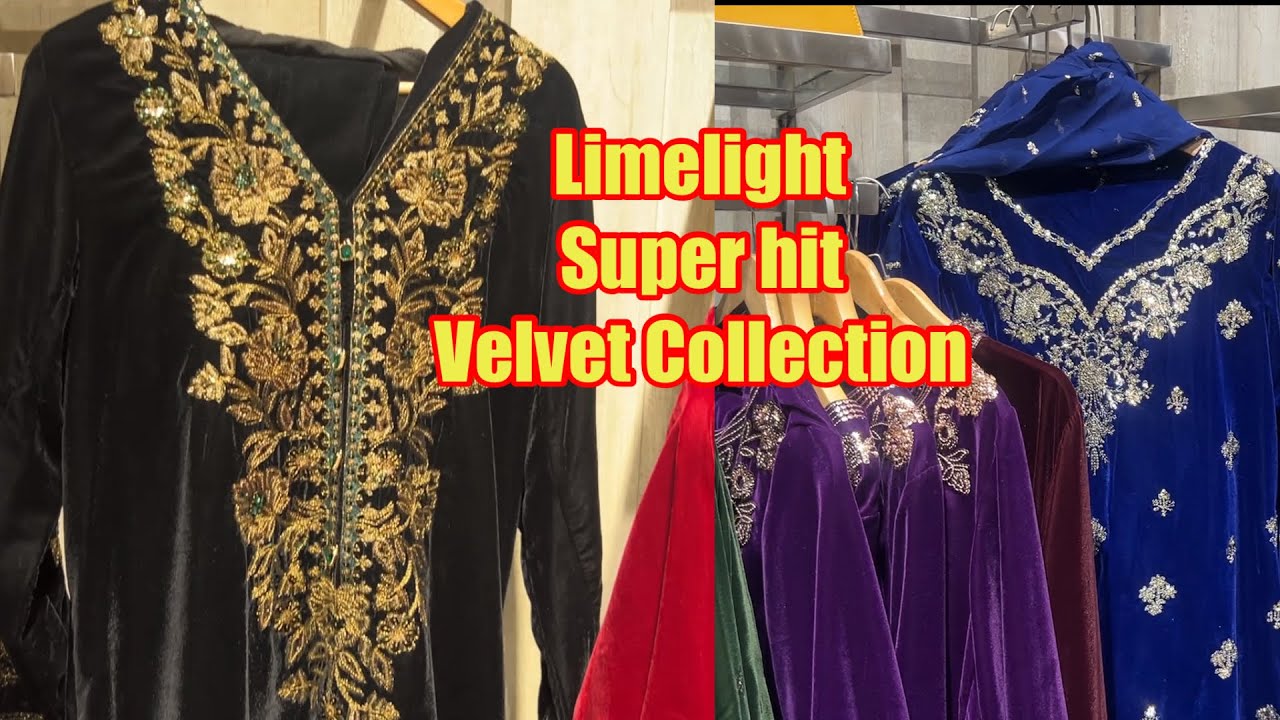 Limelight winter collection 2024 | winter collection #limelight #velvet #vacollections