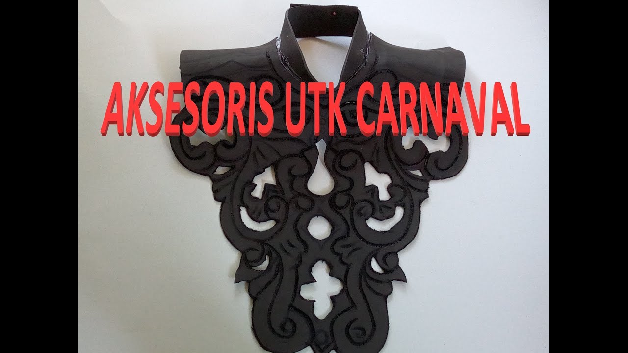 HOW TO MAKE ACCESSORIES FOR CARNAVAL| PENUTUP DADA, PART 1